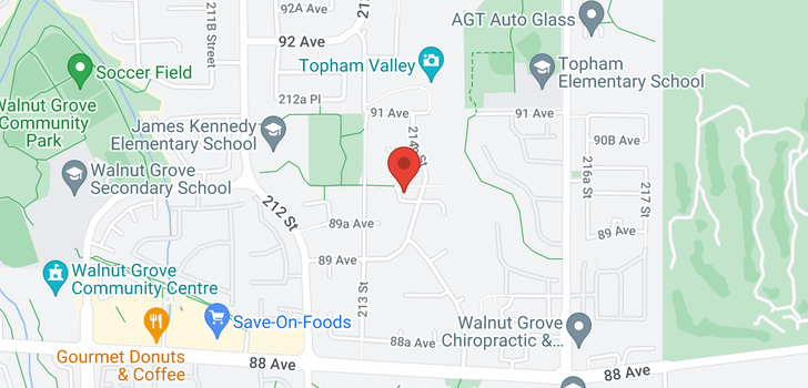 map of 21425 90 AVENUE